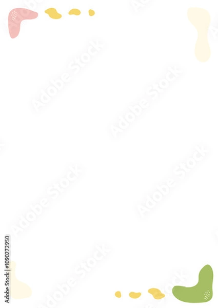 Obraz frame, abstract style frame, page border