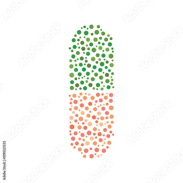 Obraz Capsule Logo Template Icon