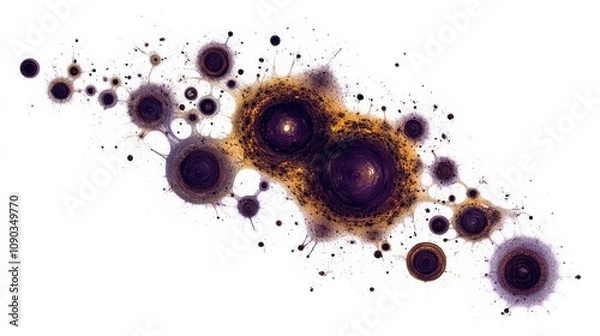 Obraz Organic Patterns Inspired by Microscopic Organisms