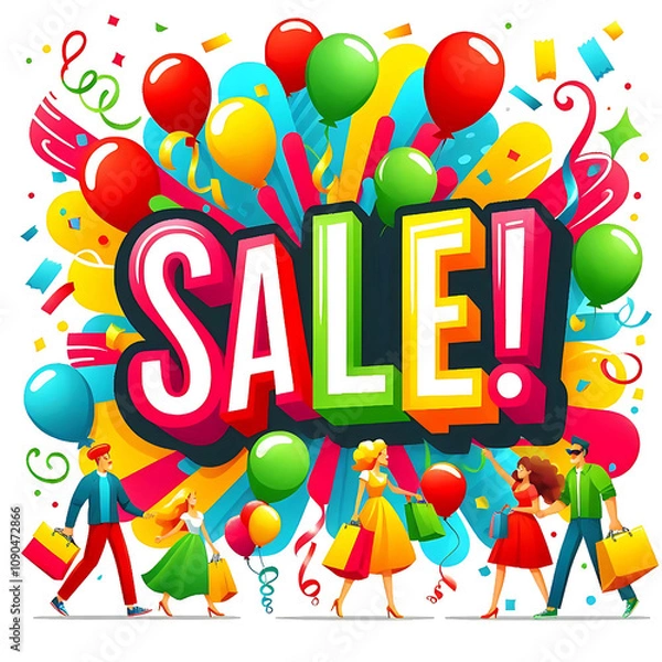 Obraz Sale! balloons