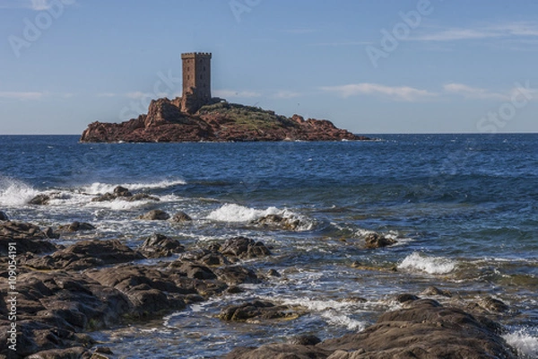 Obraz L'île d'or à Dramont
