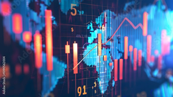 Fototapeta Quantitative Easing and its Impact on Global Stock Market over the Years