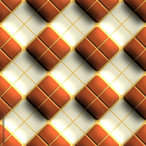 Fototapeta Plastic background tile