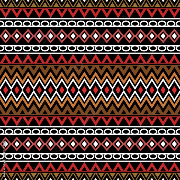 Fototapeta Seamless aztec pattern