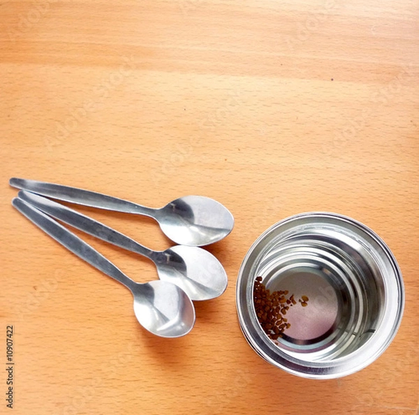 Obraz empty coffee bank