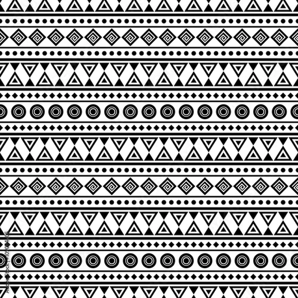Fototapeta Seamless aztec pattern