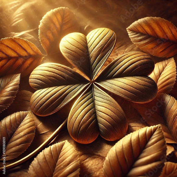 Fototapeta Four-leaf clover