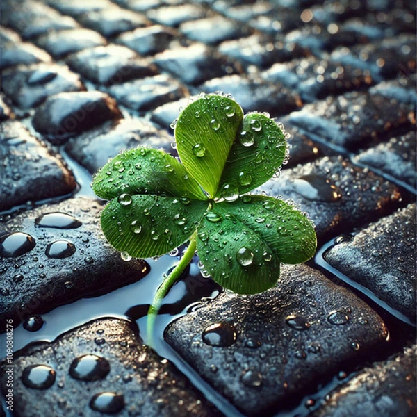 Fototapeta Four-leaf clover