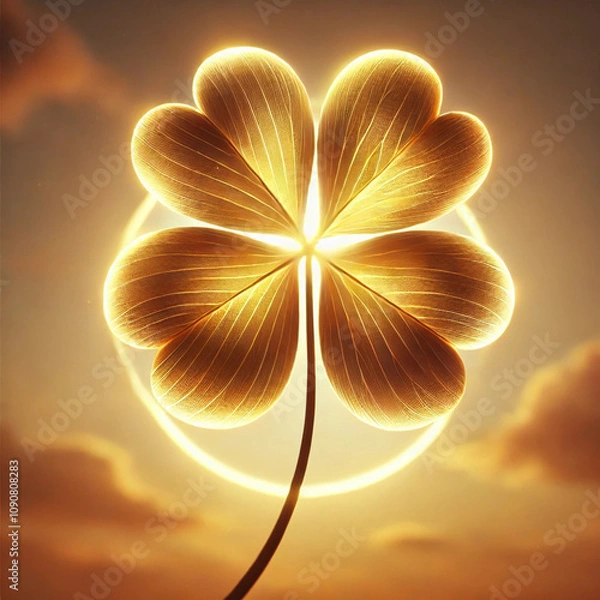 Fototapeta Four-leaf clover