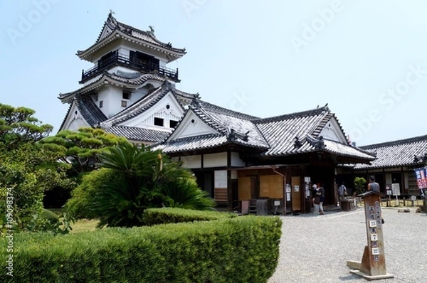 Obraz 高知城　　本丸前