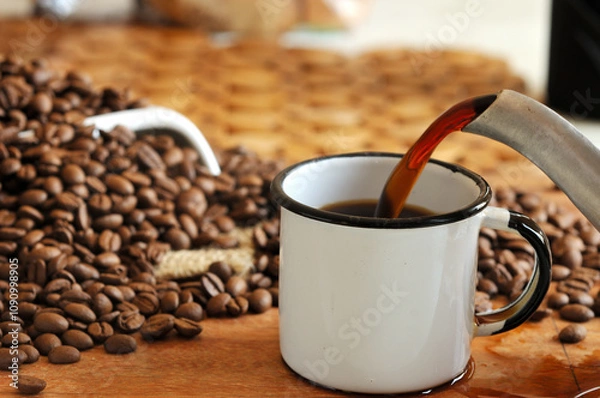 Obraz coffee the best break