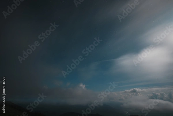 Obraz 幻想夜　天狗高原