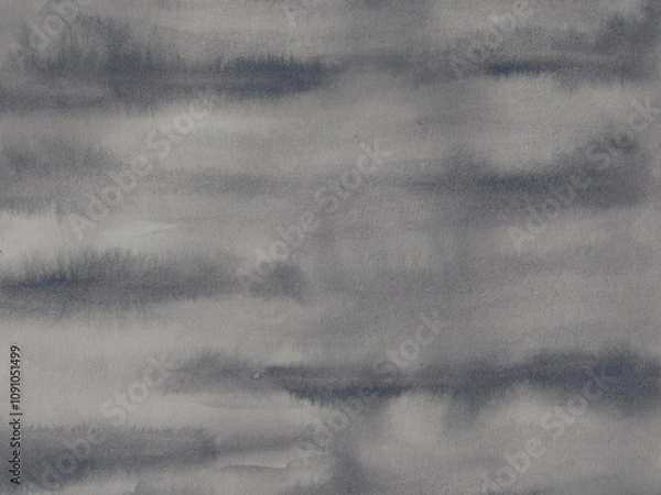 Fototapeta Black watercolor background for textures backgrounds and web banners design.