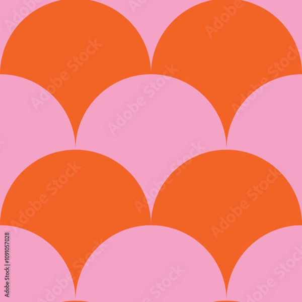 Obraz Vector seamless repeat pattern print background with timeless geometric patterns