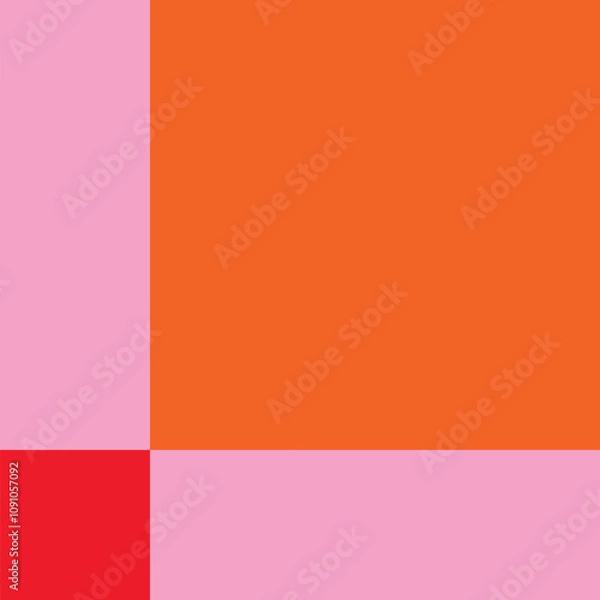 Obraz Vector seamless repeat pattern print background with timeless geometric patterns