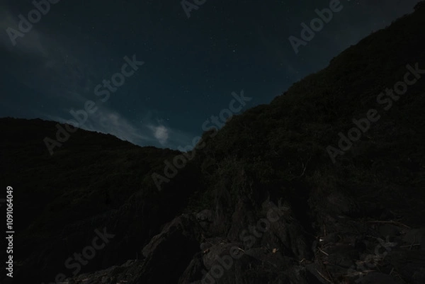 Obraz 幻想夜　五色の浜