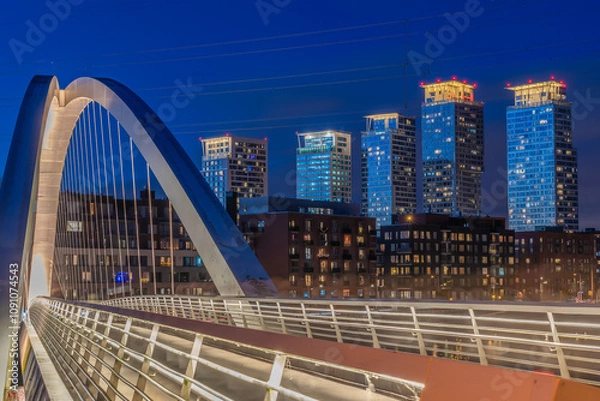 Fototapeta Helsinki by night