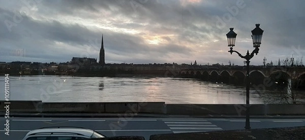 Fototapeta bridge over river