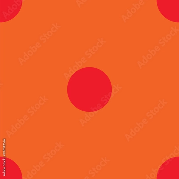 Fototapeta Vector seamless repeat pattern print background with geometric patterns