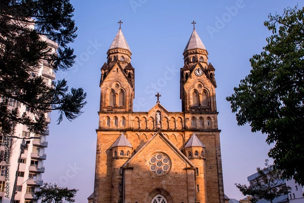 Obraz Beautiful Diocesan Cathedral of Lages