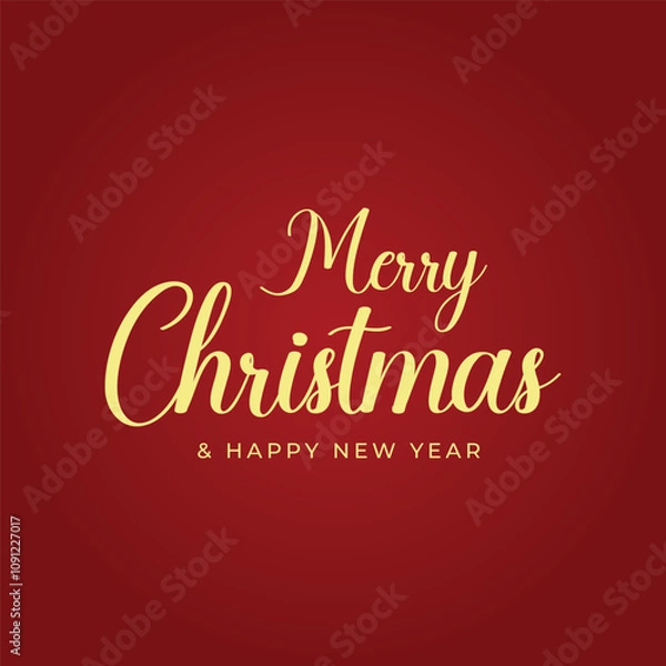 Obraz Merry Christmas background. Vector illustration