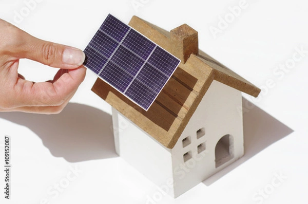 Obraz 太陽光発電　住宅