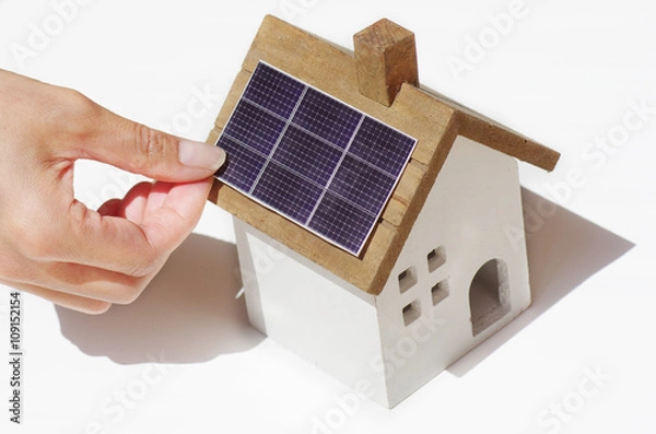 Obraz 太陽光発電　住宅