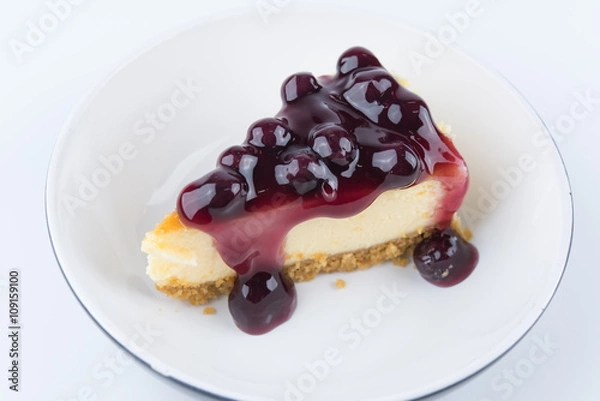 Obraz Blueberry Cheesecake