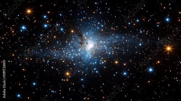 Fototapeta starry night sky