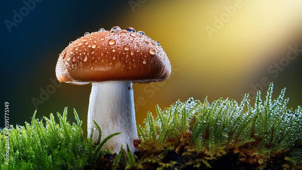 Obraz mushroom in the grass