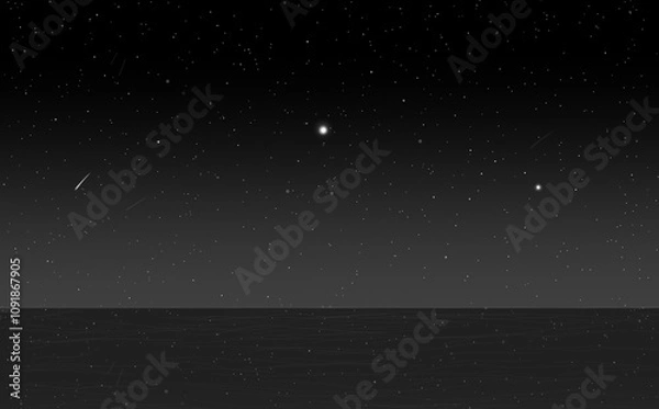 Fototapeta starry night sky