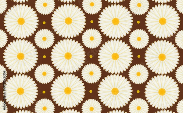 Fototapeta pattern flowers 