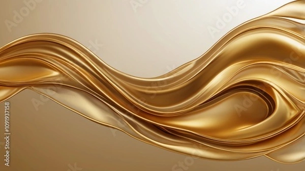 Fototapeta golden premium fluid background. design for background, poster, wallpaper and banner needs,