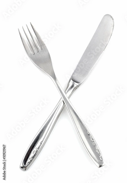 Obraz Tenedor y cuchillo
