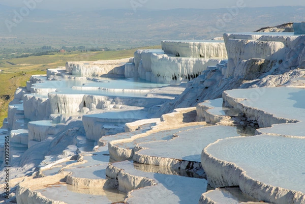 Obraz Baseny trawerynowe Pamukkale w Turcji