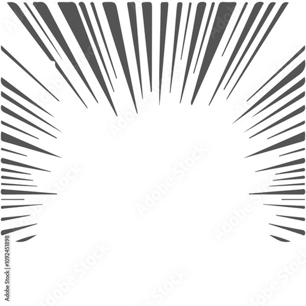 Fototapeta Comic Line Effect background