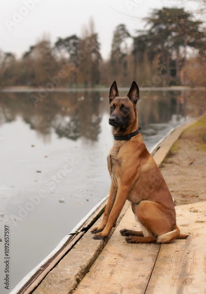 Obraz Malinois dog