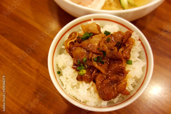 Fototapeta 牛丼 