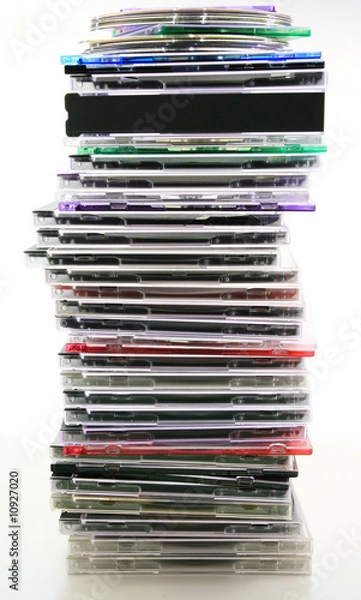 Obraz My cd stack