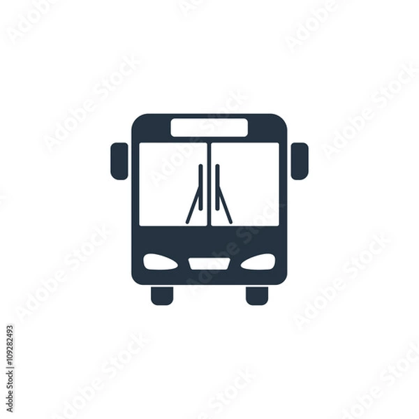 Fototapeta bus front