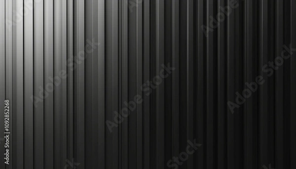 Fototapeta Charcoal to Silver Vertical Gradient