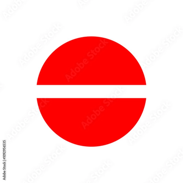 Obraz Icon No trespassing 