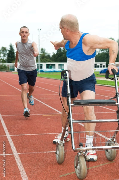 Fototapeta Getting older