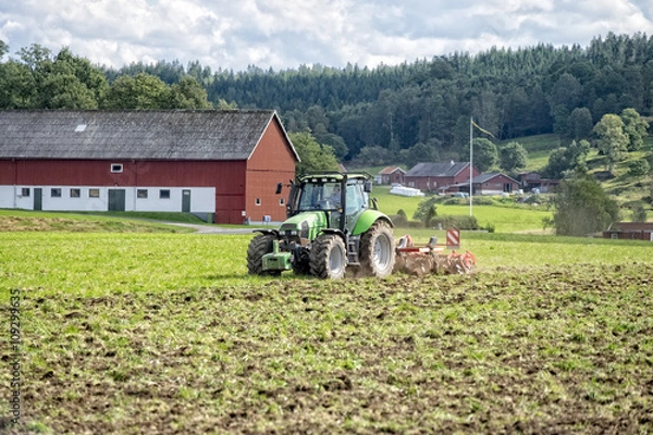 Fototapeta Jordbruk.