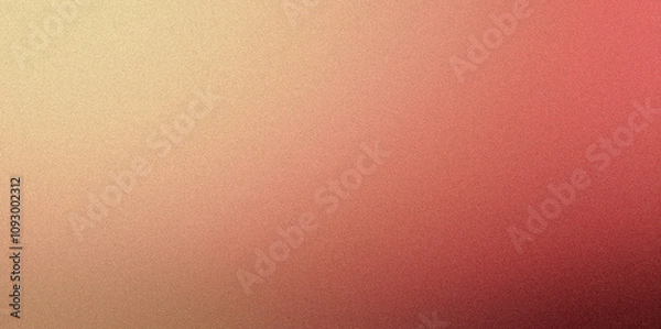 Fototapeta Beige to red gradient with a subtle textured background, perfect for a variety of design projects