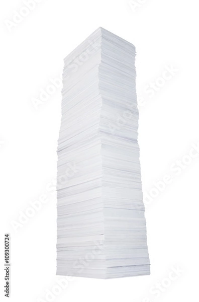 Fototapeta Stack of paper