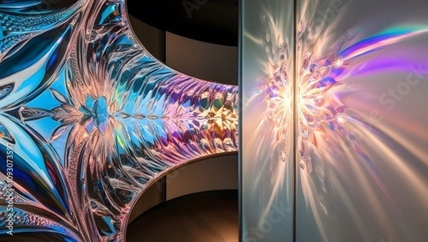 Fototapeta background with lights