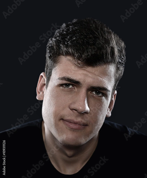 Obraz stylish young man studio portrait
