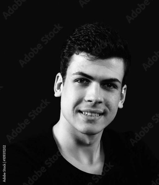 Obraz charismatic young man portrait
