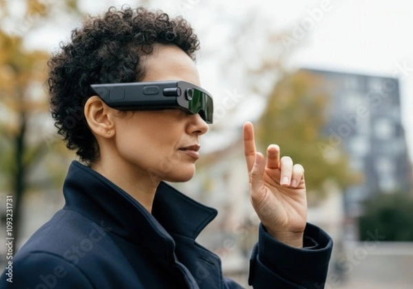 Fototapeta Celebrating world braille day with innovative technology for the visually impaired